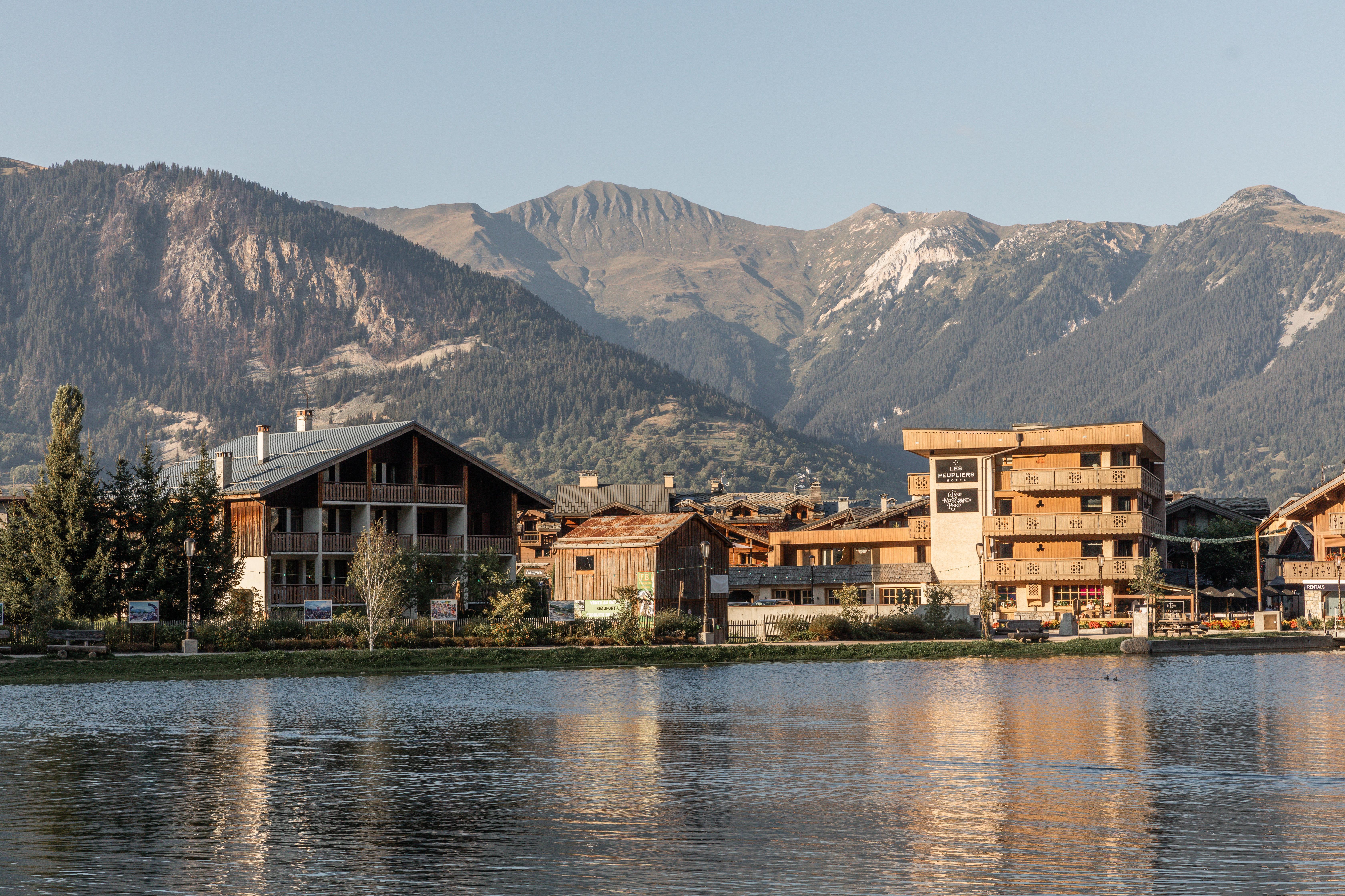 Hotel Les Peupliers Courchevel Buitenkant foto