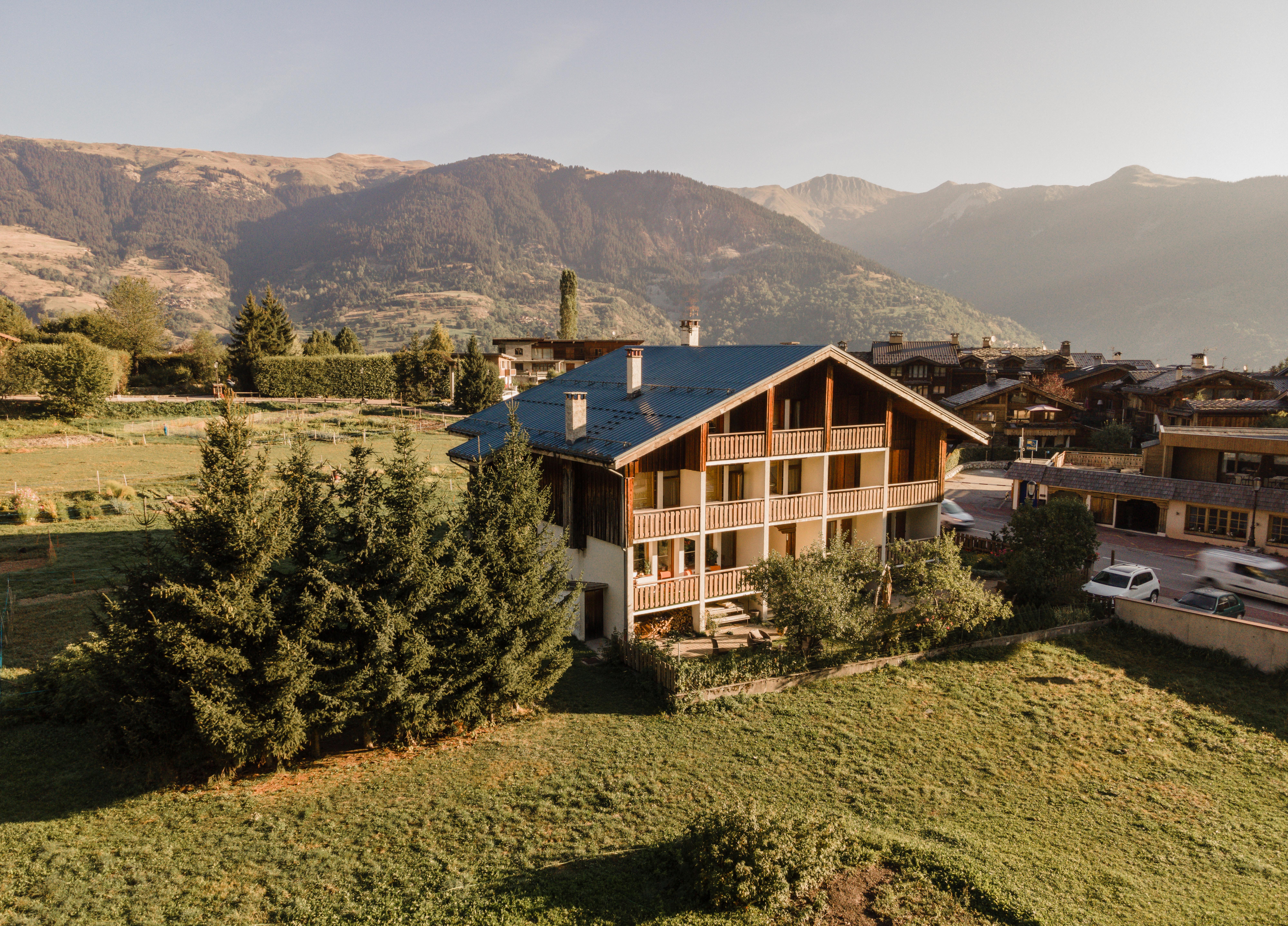 Hotel Les Peupliers Courchevel Buitenkant foto