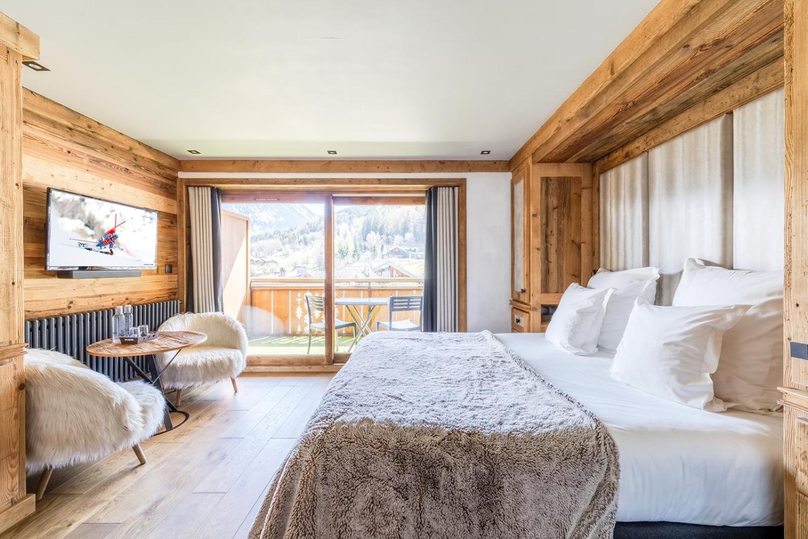 Hotel Les Peupliers Courchevel Buitenkant foto